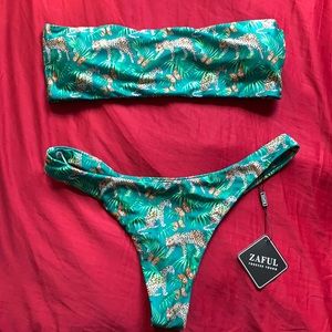 Cheetah bathing suit